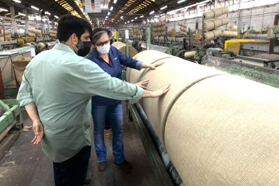 notícia: Com apoio do Estado, companhia têxtil intensifica articulações para projetos sociais e de bioeconomia no Pará