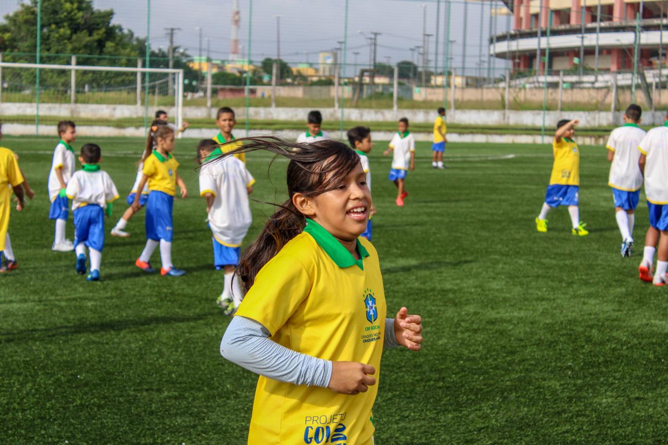 Abertas inscrições para escolinha de futebol do projeto Virando o Jogo