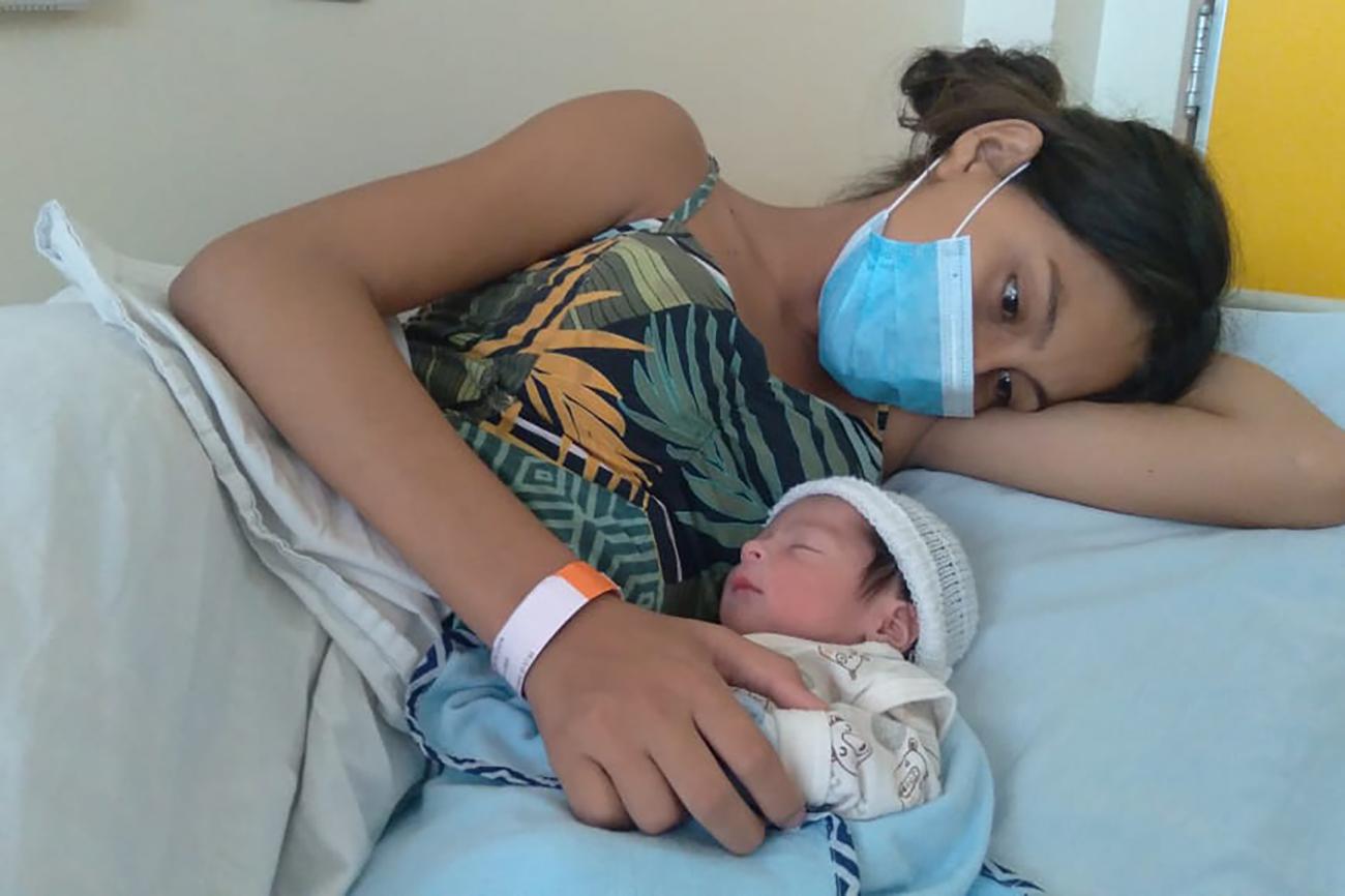 Ano Novo, bebê novo: mãe conta como foi ter o parto no primeiro dia do ano