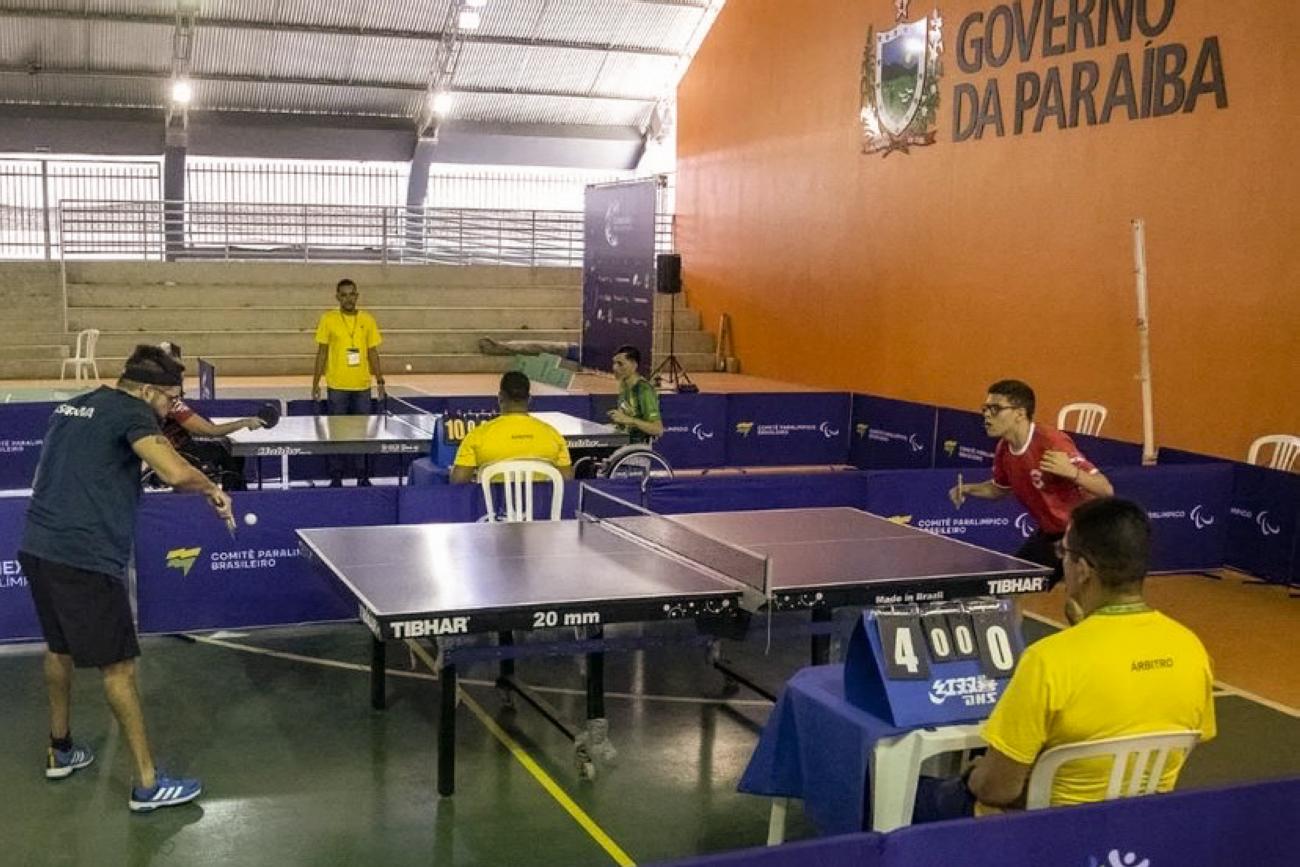 Paraíba conquista ouro no tênis e vai à final no futsal dos Jogos