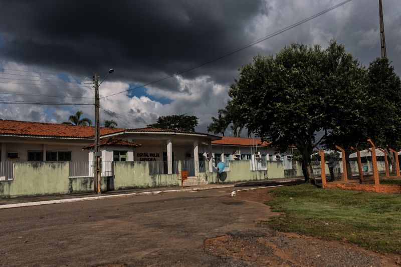 Assinatura reforma Hospital Municipal de Sapucaia <div class='credito_fotos'>Foto: Pedro Guerreiro / Ag. Pará   |   <a href='/midias/2022/originais/11637_d4355c4b-a6c9-4994-efce-2d467a6453c3.jpg' download><i class='fa-solid fa-download'></i> Download</a></div>