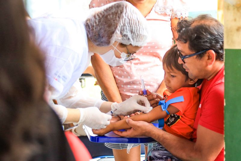 Aldeia Indígena Gaviões Kiykatejê  - Saúde por todo o Pará - Fotos Pedro Guerreiro / AGPARÁ <div class='credito_fotos'>Foto: Pedro Guerreiro / Ag. Pará   |   <a href='/midias/2022/originais/13041_49027d15-d1ee-d7d0-109d-99d5085ea1cb.jpg' download><i class='fa-solid fa-download'></i> Download</a></div>