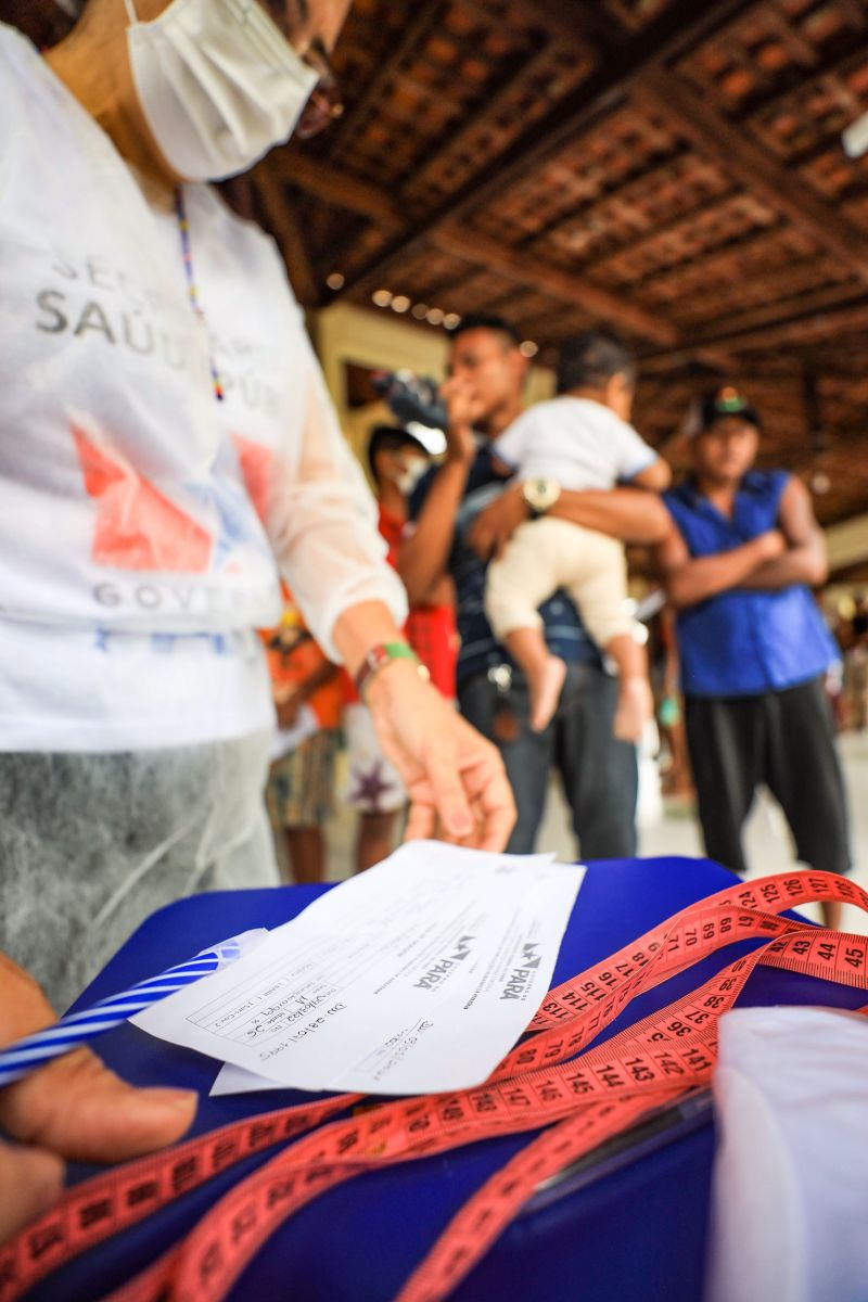 Aldeia Indígena Gaviões Kiykatejê  - Saúde por todo o Pará - Fotos Pedro Guerreiro / AGPARÁ <div class='credito_fotos'>Foto: Pedro Guerreiro / Ag. Pará   |   <a href='/midias/2022/originais/13041_ae1391d4-5b1e-132a-daee-ae5e09d67d3e.jpg' download><i class='fa-solid fa-download'></i> Download</a></div>