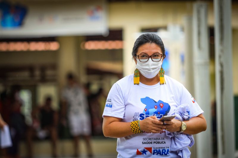 Aldeia Indígena Gaviões Kiykatejê  - Saúde por todo o Pará - Fotos Pedro Guerreiro / AGPARÁ <div class='credito_fotos'>Foto: Pedro Guerreiro / Ag. Pará   |   <a href='/midias/2022/originais/13041_c515747a-1e03-ecc6-5945-6ae5467fd73e.jpg' download><i class='fa-solid fa-download'></i> Download</a></div>