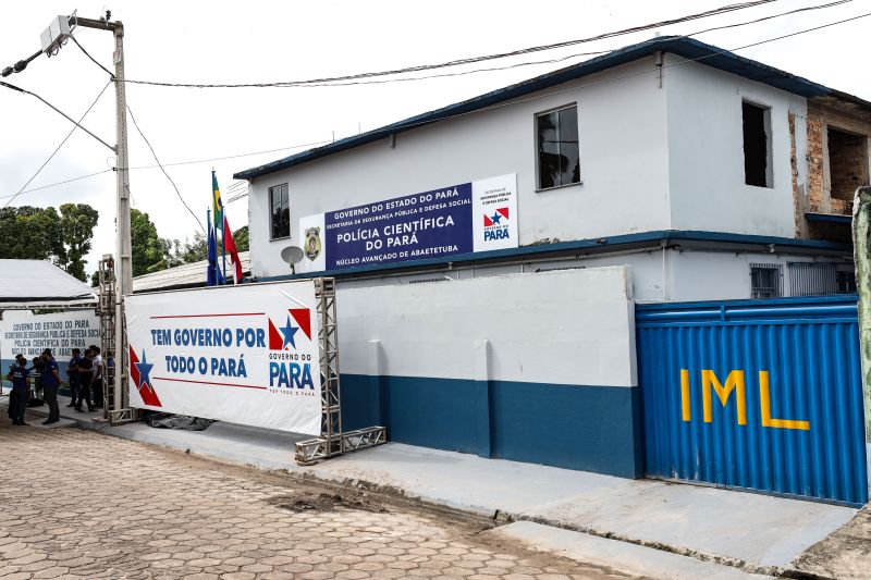  REFORMA E REVITALIZAÇÃO DO
NÚCLEO AVANÇADO DA POLÍCIA CIENTÍFICA DO
PARA EM ABAETETUBA  <div class='credito_fotos'>Foto: Marco Santos / Ag. Pará   |   <a href='/midias/2022/originais/13061_4bcf2e09-41e9-17e6-3ca2-00e4c5545793.jpg' download><i class='fa-solid fa-download'></i> Download</a></div>