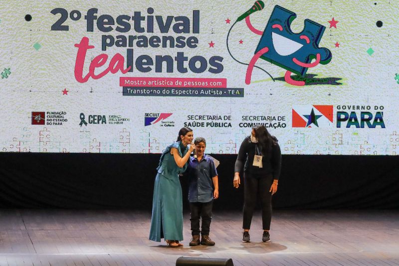 O evento integra as políticas públicas desenvolvidas pelo governo do Estado para inclusão de pessoas com Transtorno do Espectro do Autismo <div class='credito_fotos'>Foto: David Alves / Ag.Pará   |   <a href='/midias/2022/originais/13085_331b7966-9a0e-bf7f-096d-553b5cb34a20.jpg' download><i class='fa-solid fa-download'></i> Download</a></div>