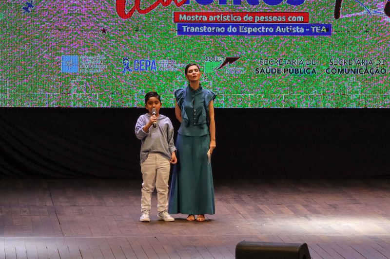 O evento integra as políticas públicas desenvolvidas pelo governo do Estado para inclusão de pessoas com Transtorno do Espectro do Autismo <div class='credito_fotos'>Foto: David Alves / Ag.Pará   |   <a href='/midias/2022/originais/13085_3cdca053-c537-56b9-8e43-79f17b7e19a2.jpg' download><i class='fa-solid fa-download'></i> Download</a></div>