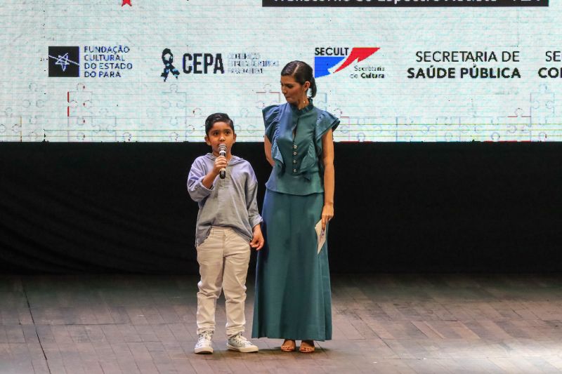 O evento integra as políticas públicas desenvolvidas pelo governo do Estado para inclusão de pessoas com Transtorno do Espectro do Autismo <div class='credito_fotos'>Foto: David Alves / Ag.Pará   |   <a href='/midias/2022/originais/13085_96456ec9-0485-d715-9a76-b83fc826e390.jpg' download><i class='fa-solid fa-download'></i> Download</a></div>