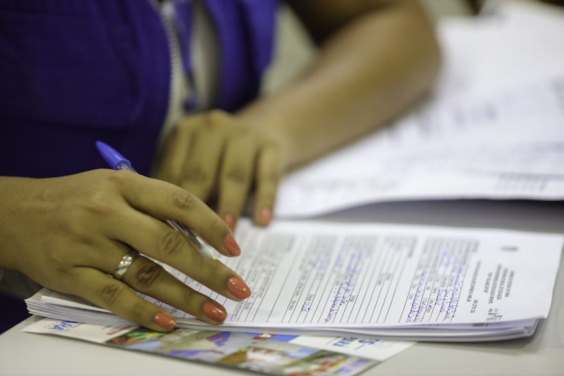 Pré-matrícula para a Creche Prof. Orlando Bitar, o espaço de aprendizagem entregue pelo Governo do Estado amplia o número de vagas na educação infantil <div class='credito_fotos'>Foto: David Alves / Ag.Pará   |   <a href='/midias/2022/originais/14125_29627014-f6f4-85f0-8bf9-eb2157f7d38d.jpg' download><i class='fa-solid fa-download'></i> Download</a></div>