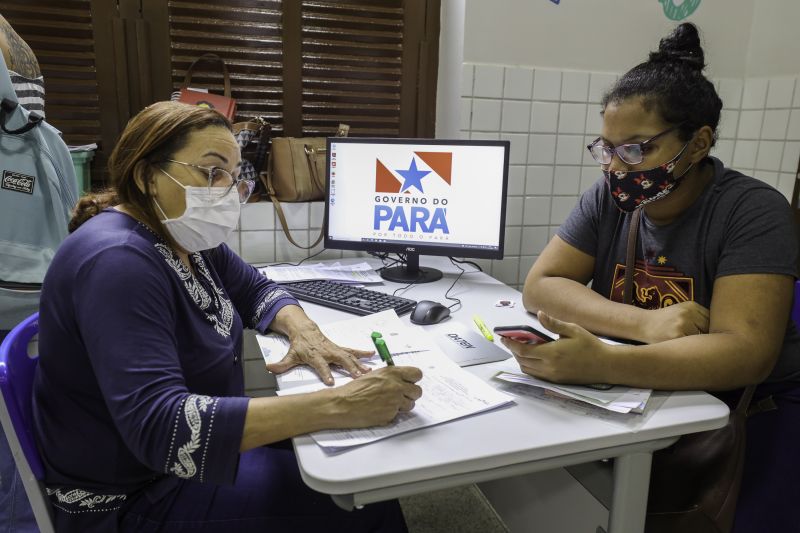 Pré-matrícula para a Creche Prof. Orlando Bitar, o espaço de aprendizagem entregue pelo Governo do Estado amplia o número de vagas na educação infantil <div class='credito_fotos'>Foto: David Alves / Ag.Pará   |   <a href='/midias/2022/originais/14125_a6186f36-e184-11c2-08ef-224b3d73f7b4.jpg' download><i class='fa-solid fa-download'></i> Download</a></div>