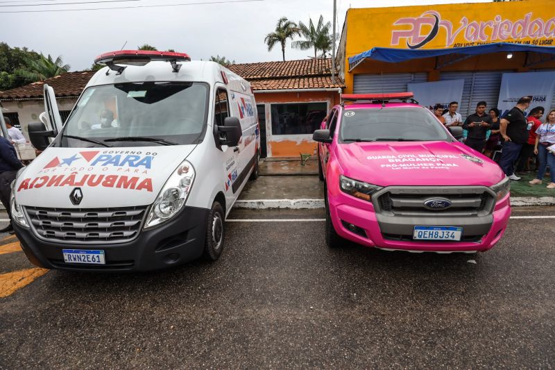 Agenda em Bragança, títulos de terra, viatura pro mulher, ambulância, ação saúde TerPaz - foto Bruno Cecim - Ag.Pará <div class='credito_fotos'>Foto: Bruno Cecim / Ag.Pará   |   <a href='/midias/2022/originais/14352_3abb2def-f2aa-1883-f9ee-49855f9a7f1d.jpg' download><i class='fa-solid fa-download'></i> Download</a></div>