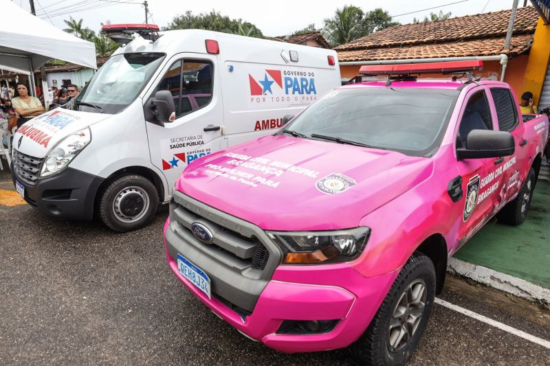 Agenda em Bragança, títulos de terra, viatura pro mulher, ambulância, ação saúde TerPaz - foto Bruno Cecim - Ag.Pará <div class='credito_fotos'>Foto: Bruno Cecim / Ag.Pará   |   <a href='/midias/2022/originais/14352_b4ab26d7-39ef-1117-9288-dbf26bc15124.jpg' download><i class='fa-solid fa-download'></i> Download</a></div>