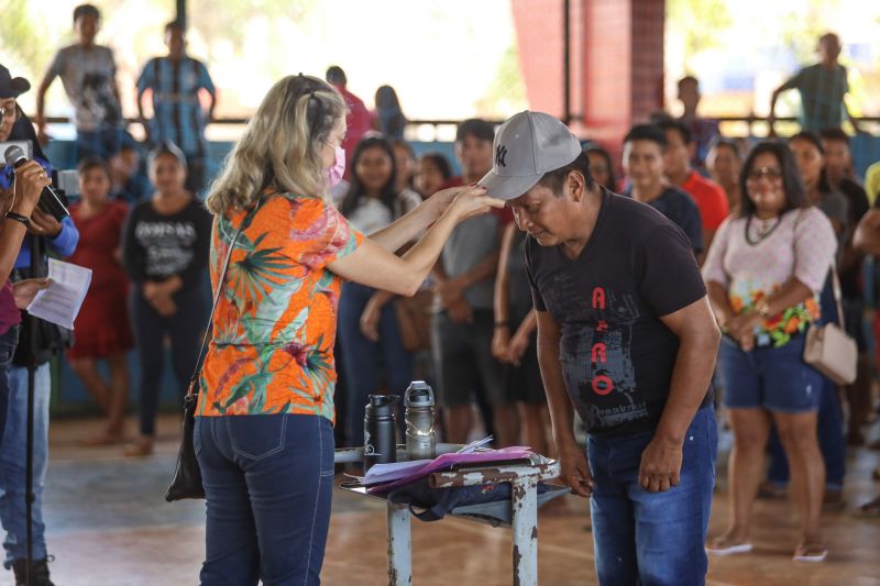 ENSAIO SOLENIDADE OUTORGA LICENCIATURA INTERCULTURAL INDÍGENA - Rodrigo Pinheiro AgPará <div class='credito_fotos'>Foto: Rodrigo Pinheiro / Ag.Pará   |   <a href='/midias/2022/originais/14540_eb513f34-8521-3cf6-2e1f-d9c91ee4f87b.jpg' download><i class='fa-solid fa-download'></i> Download</a></div>