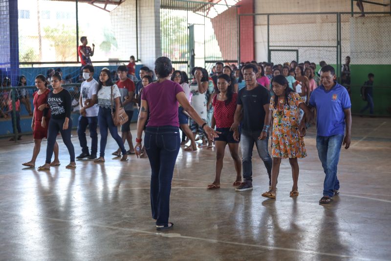 ENSAIO SOLENIDADE OUTORGA LICENCIATURA INTERCULTURAL INDÍGENA - Rodrigo Pinheiro AgPará <div class='credito_fotos'>Foto: Rodrigo Pinheiro / Ag.Pará   |   <a href='/midias/2022/originais/14540_eff15bf4-1479-46e7-bca3-216edfb2366e.jpg' download><i class='fa-solid fa-download'></i> Download</a></div>