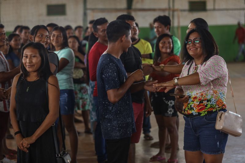 ENSAIO SOLENIDADE OUTORGA LICENCIATURA INTERCULTURAL INDÍGENA - Rodrigo Pinheiro AgPará <div class='credito_fotos'>Foto: Rodrigo Pinheiro / Ag.Pará   |   <a href='/midias/2022/originais/14540_fdfbe01f-8e9e-dd7b-f757-00a2b042c0e0.jpg' download><i class='fa-solid fa-download'></i> Download</a></div>