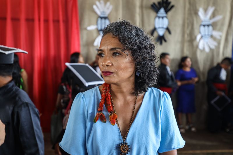 Aline da Silva Lima - Coordenadora do curso de Licenciatura Intercultural Indígena da UEPA