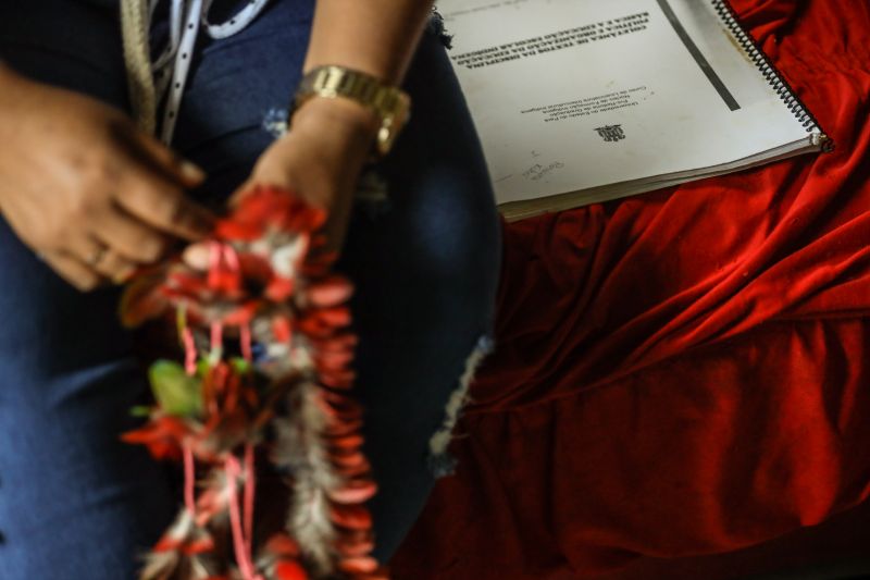 ELISA AKAI WUI MUNDURUKU LICENCIATURA INTERCULTURAL INDÍGENA JACAREACANGA - Rodrigo Pinheiro AgPará <div class='credito_fotos'>Foto: Rodrigo Pinheiro / Ag.Pará   |   <a href='/midias/2022/originais/14558_7cd5cf55-0513-488d-8777-5f8a8e30bc5e.jpg' download><i class='fa-solid fa-download'></i> Download</a></div>