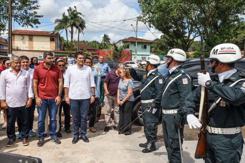 Governador Helder Barbalho Inaugura Quartel do 30º Batalhão de Polícia Militar, em Ananindeua <div class='credito_fotos'>Foto: Marco Santos / Ag. Pará   |   <a href='/midias/2022/originais/14563_744b691a-5fab-05b2-0ab1-ef52c4072943.jpg' download><i class='fa-solid fa-download'></i> Download</a></div>