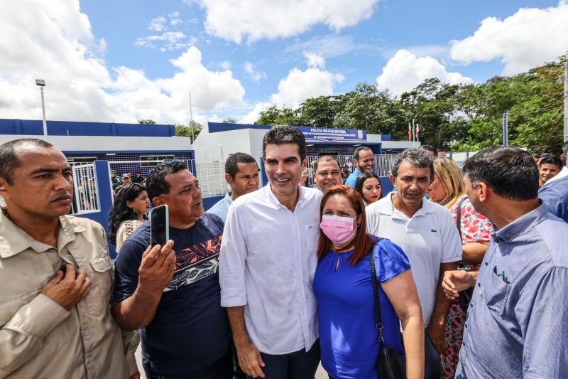 Governador Helder Barbalho Inaugura Quartel do 30º Batalhão de Polícia Militar, em Ananindeua <div class='credito_fotos'>Foto: Marco Santos / Ag. Pará   |   <a href='/midias/2022/originais/14563_c22eb385-1a65-69d9-f0ce-5f6814eb08c2.jpg' download><i class='fa-solid fa-download'></i> Download</a></div>