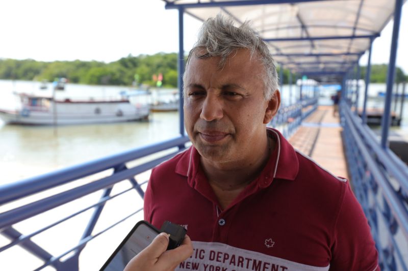 Reginaldo Carrera, prefeito de Maracanã <div class='credito_fotos'>Foto: David Alves / Ag.Pará   |   <a href='/midias/2022/originais/14796_fe271d4d-69a2-2b72-eebf-3efe137660e3.jpg' download><i class='fa-solid fa-download'></i> Download</a></div>