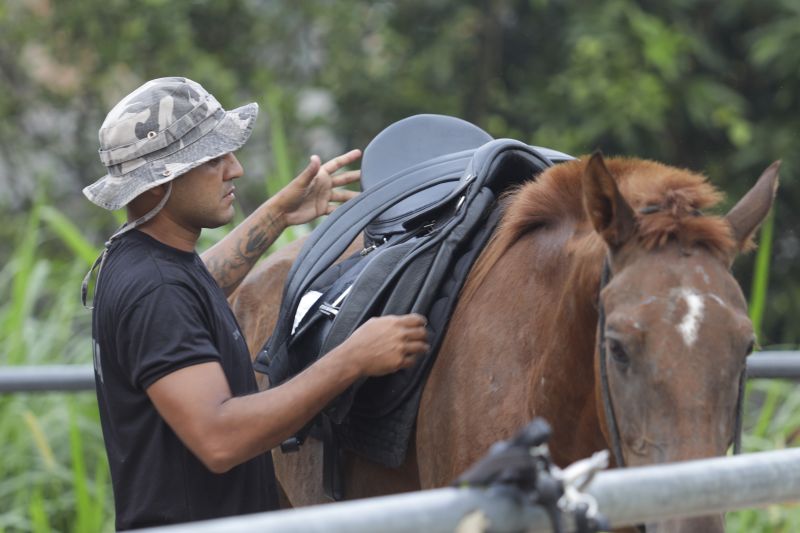 Cavalaria PM <div class='credito_fotos'>Foto: Pedro Guerreiro / Ag. Pará   |   <a href='/midias/2022/originais/14852_4bafb879-68af-c88a-2eea-f88846d6743a.jpg' download><i class='fa-solid fa-download'></i> Download</a></div>