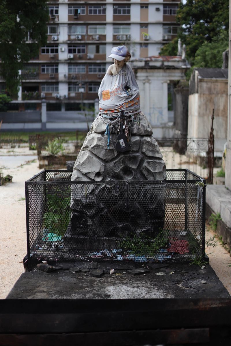 Obra de recuperação do Cemitério da Soledade, necrópole pública fundada em 1850, devido epidemia de febre amarela do século XIX, situado no bairro de Batista Campos na cidade paraense de Belém (estado brasileiro do Pará). <div class='credito_fotos'>Foto: David Alves / Ag.Pará   |   <a href='/midias/2022/originais/14905_3906f1da-70a3-5229-d93f-e5224e1462b2.jpg' download><i class='fa-solid fa-download'></i> Download</a></div>