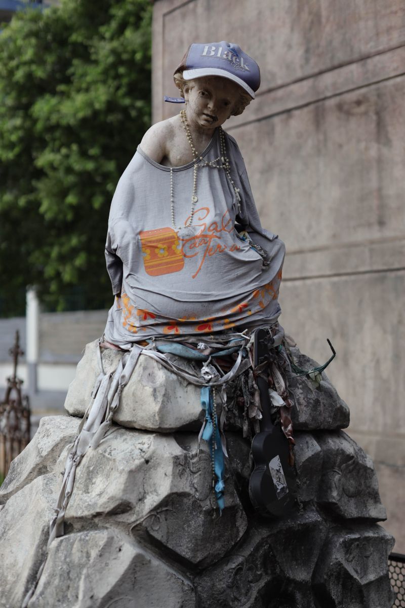 Obra de recuperação do Cemitério da Soledade, necrópole pública fundada em 1850, devido epidemia de febre amarela do século XIX, situado no bairro de Batista Campos na cidade paraense de Belém (estado brasileiro do Pará). <div class='credito_fotos'>Foto: David Alves / Ag.Pará   |   <a href='/midias/2022/originais/14905_af92a40a-0ef9-5db6-e801-7e9a88a25bfe.jpg' download><i class='fa-solid fa-download'></i> Download</a></div>