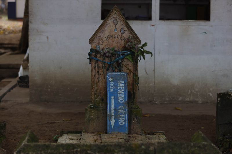 Obra de recuperação do Cemitério da Soledade, necrópole pública fundada em 1850, devido epidemia de febre amarela do século XIX, situado no bairro de Batista Campos na cidade paraense de Belém (estado brasileiro do Pará). <div class='credito_fotos'>Foto: David Alves / Ag.Pará   |   <a href='/midias/2022/originais/14905_b656e9aa-f396-a9b6-f7fe-b70ae3c10744.jpg' download><i class='fa-solid fa-download'></i> Download</a></div>