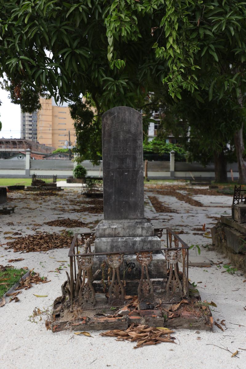 Obra de recuperação do Cemitério da Soledade, necrópole pública fundada em 1850, devido epidemia de febre amarela do século XIX, situado no bairro de Batista Campos na cidade paraense de Belém (estado brasileiro do Pará). <div class='credito_fotos'>Foto: David Alves / Ag.Pará   |   <a href='/midias/2022/originais/14905_c7dbf882-f047-56c1-ec08-299a393bdde8.jpg' download><i class='fa-solid fa-download'></i> Download</a></div>