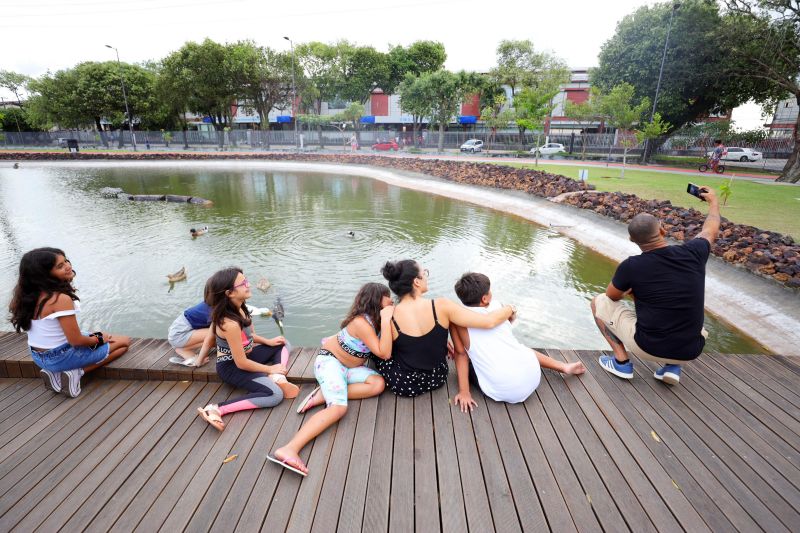 Porto do futuro, o parque localizado em frente ao terminal hidroviário de Belém, integra a área portuária da capital paraense. <div class='credito_fotos'>Foto: Bruno Cecim / Ag.Pará   |   <a href='/midias/2022/originais/14911_e2836c62-9852-7f21-82d7-76b496b3687c.jpg' download><i class='fa-solid fa-download'></i> Download</a></div>