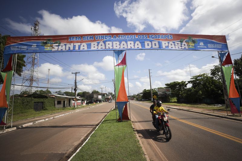 Santa Bárbara do Pará é um município brasileiro do estado do Pará, situado na região metropolitana de Belém. <div class='credito_fotos'>Foto: Pedro Guerreiro / Ag. Pará   |   <a href='/midias/2022/originais/14962_0d249360-c30b-a473-9f23-fd1846c60ca8.jpg' download><i class='fa-solid fa-download'></i> Download</a></div>