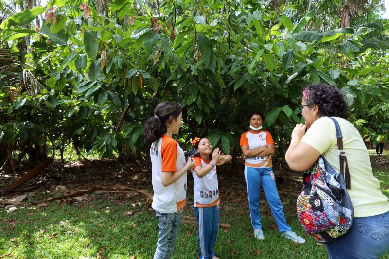 Crianças em Tratamento contra o Câncer  visitam Fabrica de Chocolate no Combu - Fotos Bruno Cecim - Ag.Pará <div class='credito_fotos'>Foto: Bruno Cecim / Ag.Pará   |   <a href='/midias/2022/originais/15134_2b16a279-80a7-3417-3e19-17dcb552dc00.jpg' download><i class='fa-solid fa-download'></i> Download</a></div>