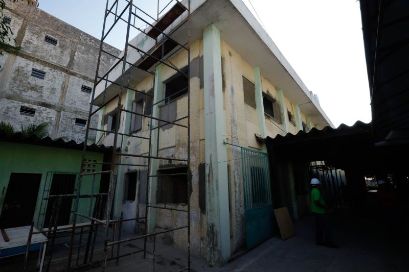 Obras no primeiro bloco da URE-Dipe avançam, para que sejam concluídas até o final de 2022