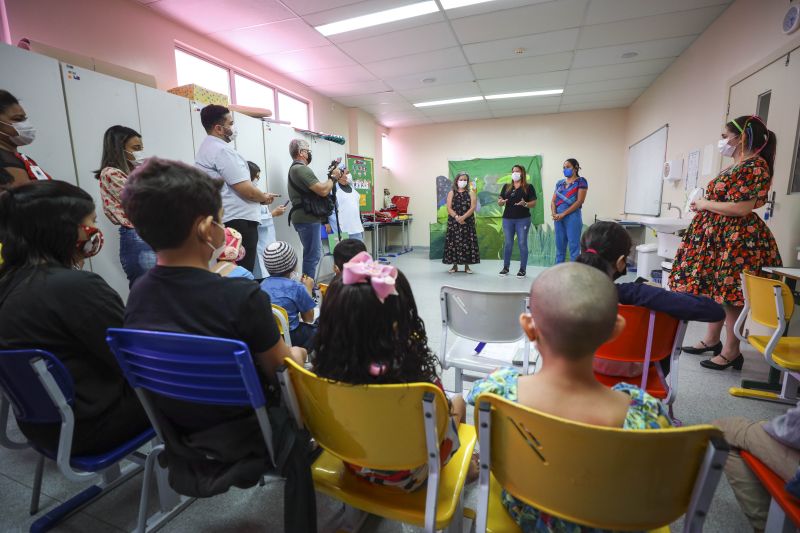 Hospital Oncológico Infantil OCTÁVIO LOBO - Dia das Crianças <div class='credito_fotos'>Foto: Pedro Guerreiro / Ag. Pará   |   <a href='/midias/2022/originais/15259_be51c636-de73-a020-1501-70dcc441e8a0.jpg' download><i class='fa-solid fa-download'></i> Download</a></div>