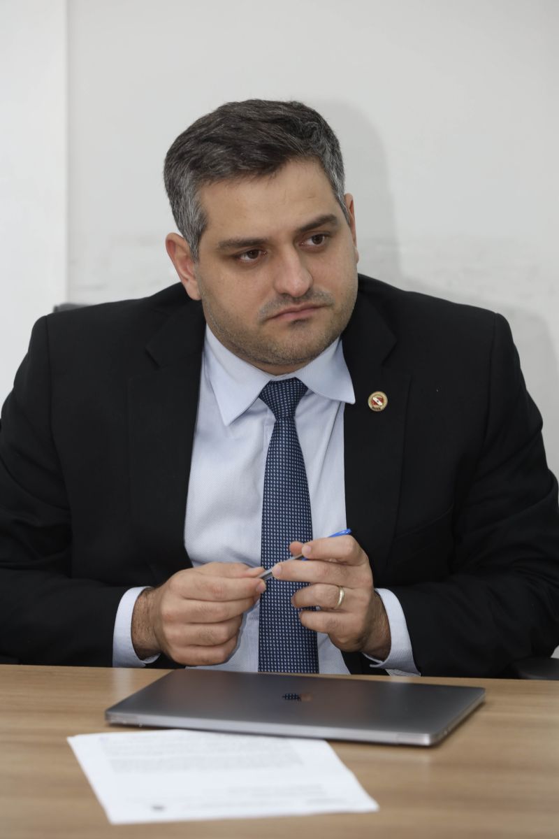 Ricardo Sefer - procurador-geral do Estado <div class='credito_fotos'>Foto: David Alves / Ag Pará   |   <a href='/midias/2022/originais/15364_c8ff870c-b514-d7fe-9555-ee3770fea666.jpg' download><i class='fa-solid fa-download'></i> Download</a></div>