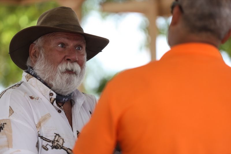 Byron Dwayne, turista <div class='credito_fotos'>Foto: Pedro Guerreiro / Ag. Pará   |   <a href='/midias/2022/originais/15504_adc993e8-f9f4-69f3-0ac4-d05c47857b8b.jpg' download><i class='fa-solid fa-download'></i> Download</a></div>