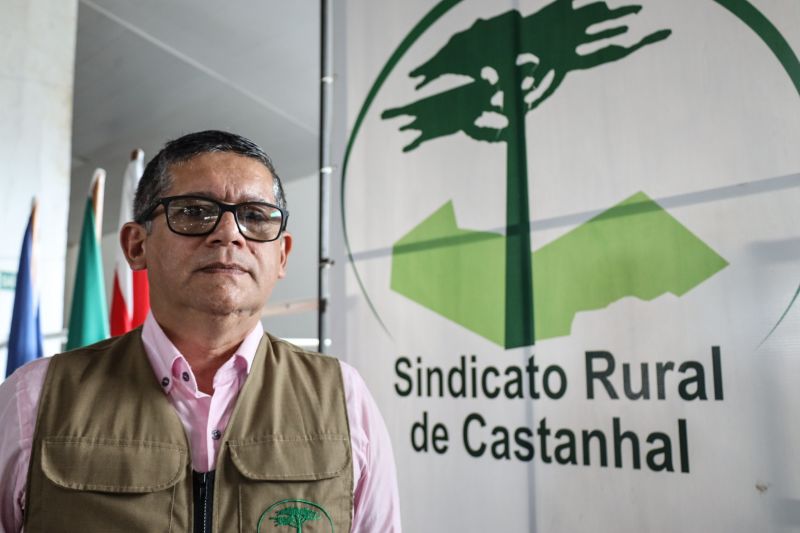 Almir Campos, presidente do Sindicato Rural de Castanhal <div class='credito_fotos'>Foto: Bruno Cecim / Ag.Pará   |   <a href='/midias/2022/originais/15549_0c98ac27-dd0f-2e19-518d-f1303b6522c2.jpg' download><i class='fa-solid fa-download'></i> Download</a></div>