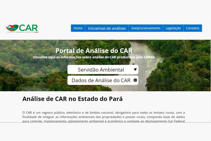 Portal de Análise do CAR 