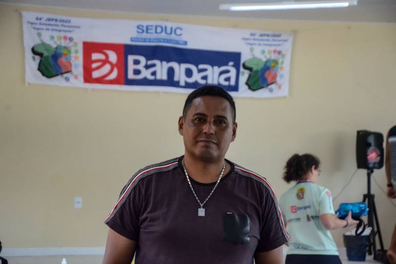 Chefe da Delegação de Abaetuba, Professor Ronaldo Pantoja