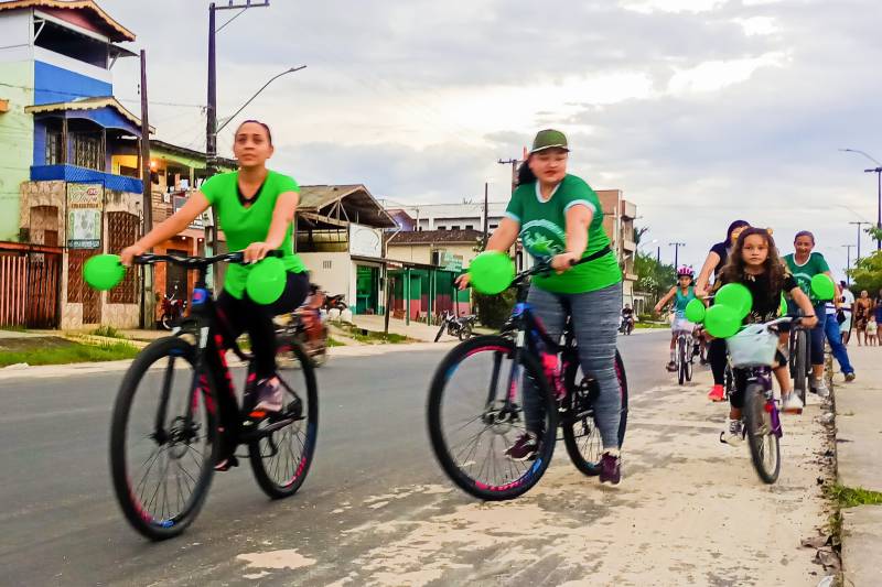 Pedalada Ecológica, reuniu colaboradores hospital e comunidade brevense