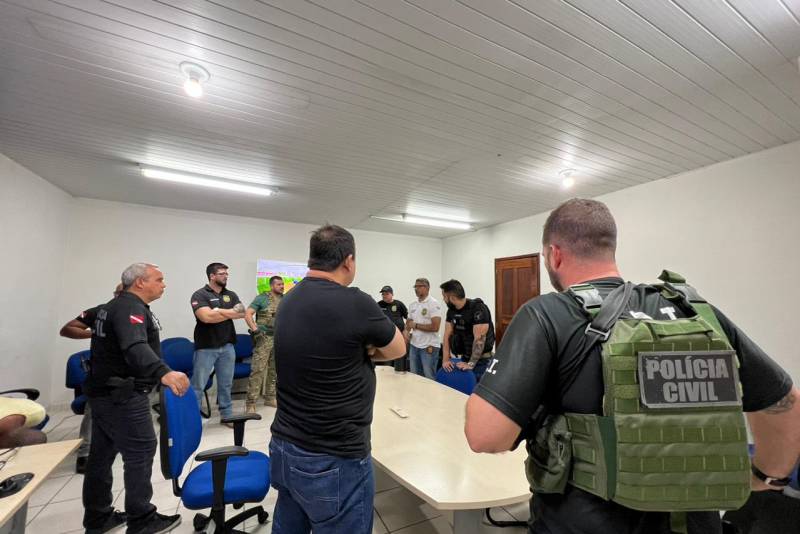 O preso foi apresentado na Divisão de Homicídios, em Belém