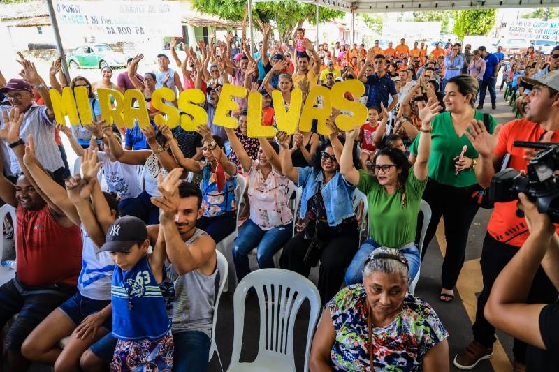 Governador Helder Barbalho entrega da Pa 448 distrito de Mirasselvas em Capanema