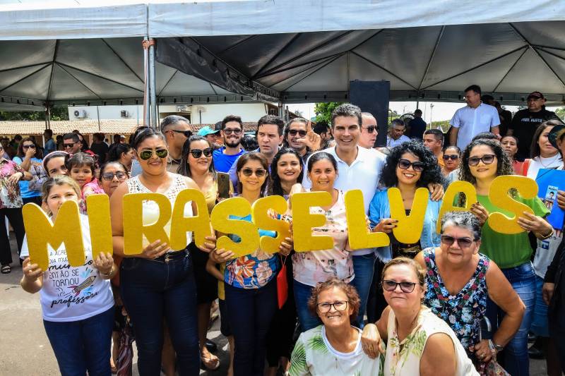 Governador Helder Barbalho entrega da Pa 448 distrito de Mirasselvas em Capanema