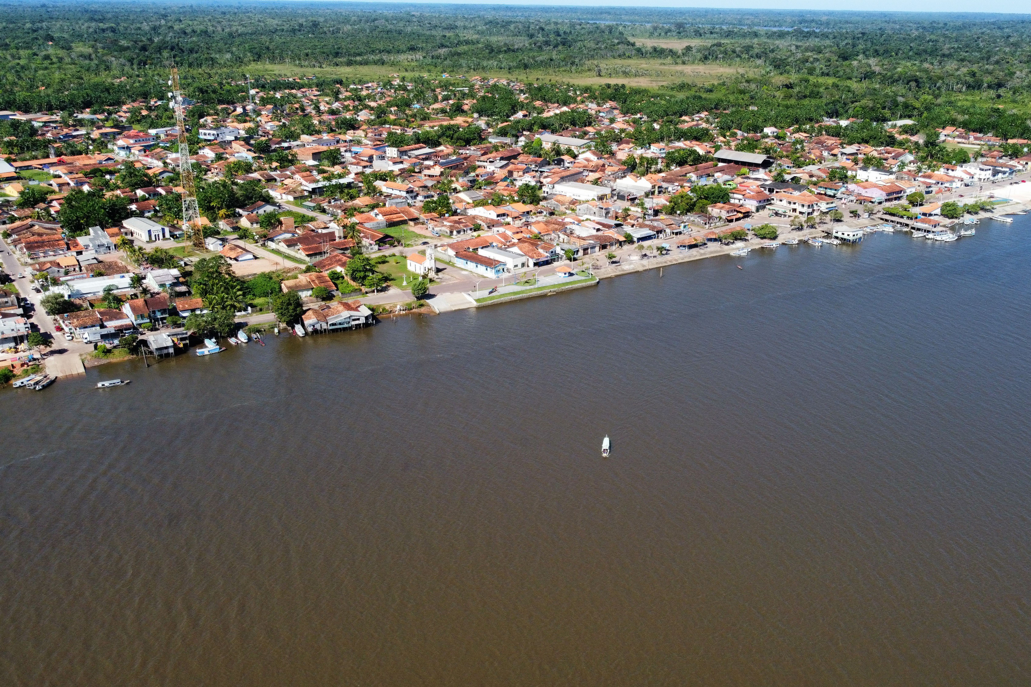 Orla e trapiche de São Domingos do capim que rendera obras Agência Pará