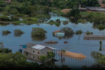 notícia: Secretaria de Meio Ambiente e Sustentabilidade alerta para aumento do rio Tocantins, em março