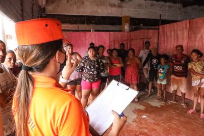 notícia: Triagem da Defesa Civil em abrigos de Marabá reacende a esperança da população