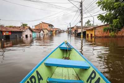 notícia: Semas afirma que enchentes em Marabá são influenciadas por chuvas em estados vizinhos