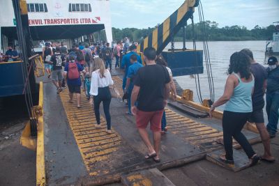 notícia: Governo do Estado garante suporte para o transporte de passageiros entre Outeiro e Icoaraci 