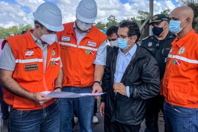 galeria: Governo do Estado inicia obra de cabeamento e recomposição da ponte do Outeiro