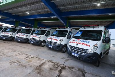 galeria: Governo do Pará realiza entrega de novas ambulâncias em Itaituba